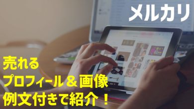 例文コピペok メルカリの売れやすいプロフィールのコツ7選 画像で信頼を勝ち取ろう だてきなお